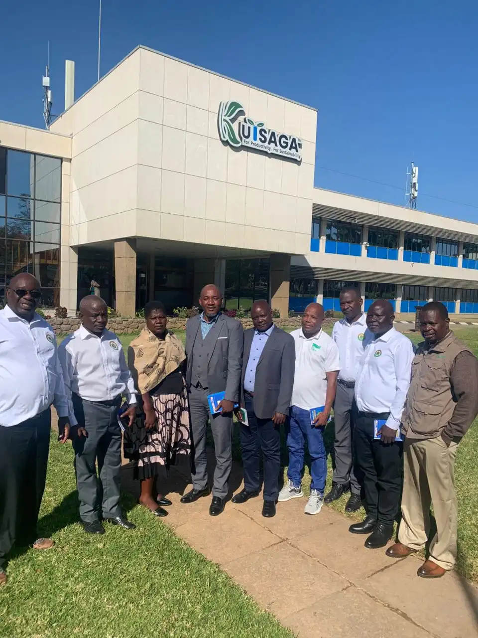 TAMA STAFF AND COUNCILORS ON A LEARNING TOUR IN ZIMBABWE